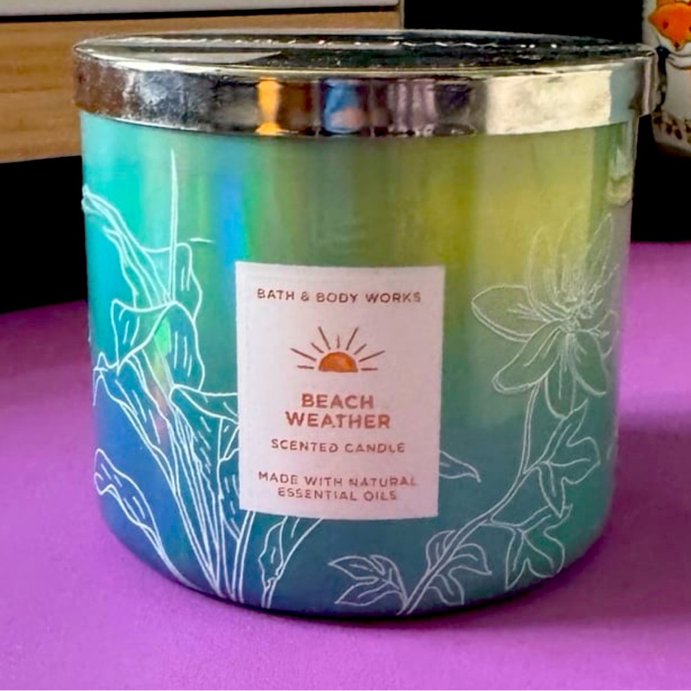 Bath & Body Works 3-Wick Candle - Beach Weather